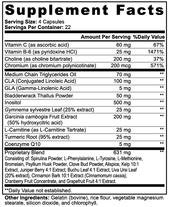 LUMORA Fat Burner with MCT